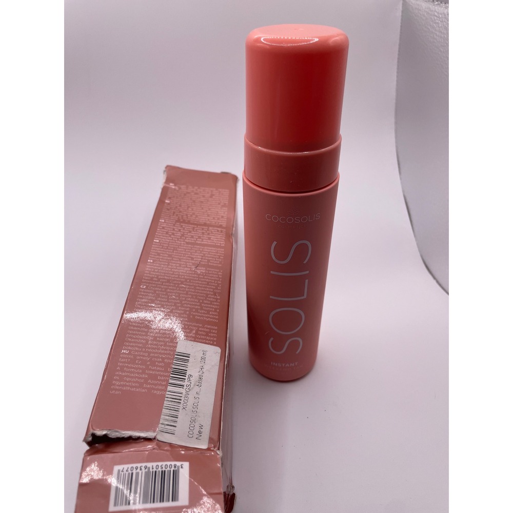 Cocosolis Solis Instant Weekend Tan Foam 200ml 6.7 Fl Oz Natural Glow - Picture 1 of 8